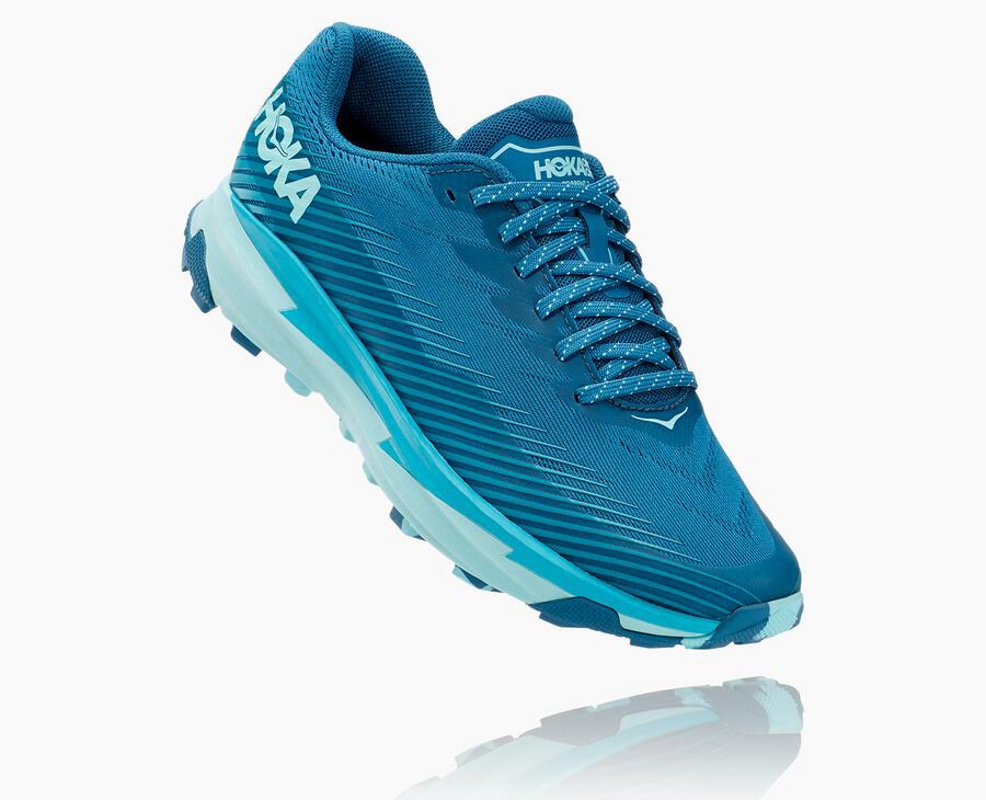 Hoka One One Trailsko Dame - Torrent 2 - Blå - 378946JXY